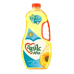 Afia Pure Sunflower Oil Enriched with Vitamins A D & Zinc 1.5 Litres