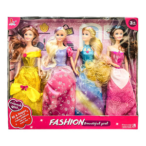 Fashion Doll 4Pc Pack 66915