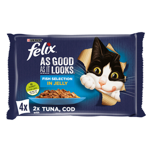Purina Felix Fish Soup Catfood 6 x 48g Online at Best Price, Cat Food