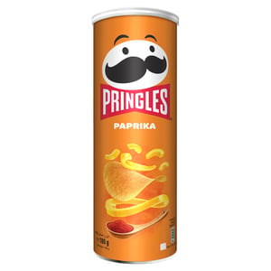 Pringles Paprika Flavour Chips 165 g