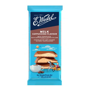 E Wedel Milk Chocolate Cappuccino Flavour 100 g