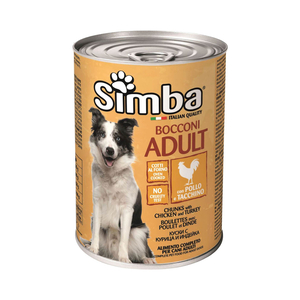 Simba Adult Dog Food Chunks With Chicken And Turkey 400 g