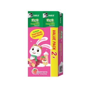 Darlie Toothpaste Kids 2X40g Strawberry