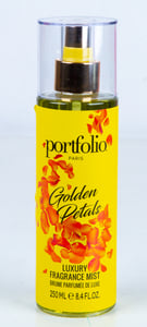 Portfolio Golden Petals Luxury Fragrance Mist For Women 250ml