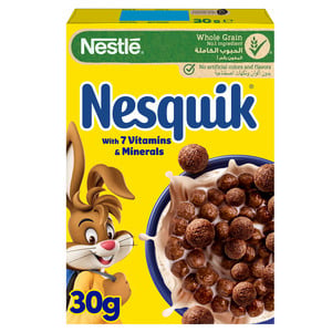 Nestle Nesquik Chocolate Breakfast Cereal 30 g