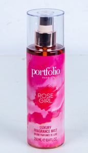 Portfolio Rose Girl Luxury Fragrance Mist For Women 250ml