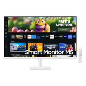 Samsung 27 inches FHD Monitor, White, LS27CM501EMXUE