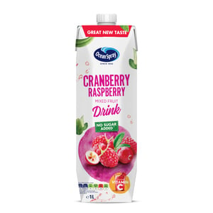 Ocean Spray Cranberry & Raspberry Juice Drink 1 Litre