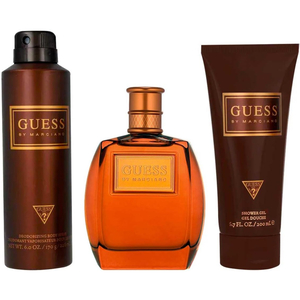 Guess by Marciano Eau De Toilette 100 ml + 226ml Body Spray + Shawer Gel Douche 200ml Gift Set For Men