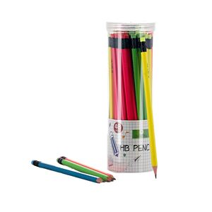 Win Plus Neon HB Pencil 5001T 48s