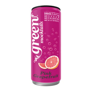 Green Mocktails Pink Grapefruit Drink 330 ml