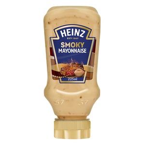 Heinz Smoky Mayonnaise Top-Down Squeeze Bottle 225 ml
