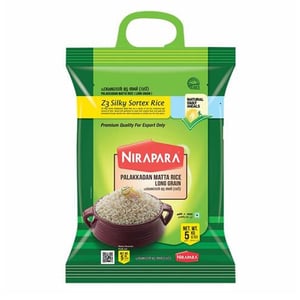 Nirapara Palakkadan Matta Rice Long Grain 5 kg