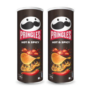 Pringles Hot & Spicy Chips 2 x 165 g