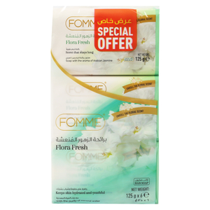 Fomme Soap Flora Fresh 6 x 125 g
