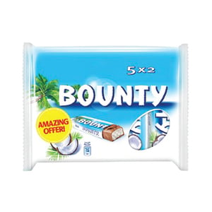 Bounty Chocolate Value Pack 5 x 57 g