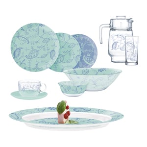 Luminarc Temp Simply Garnet 46pcs Glass Dinner Set, J6948