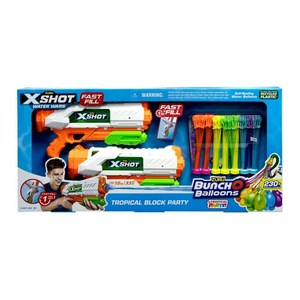 X-Shot Water Bunch O Balloons Tropical Block Party, XS-56499