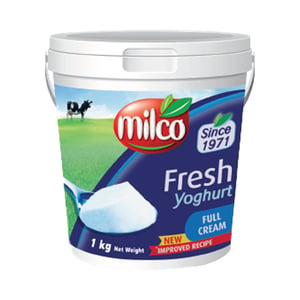 Milco Full Cream Fresh Yoghurt 1 kg