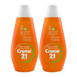 Creme 21  Body Lotion Dry Skin Value Pack 2 x 400 ml