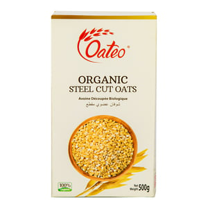 Oateo Organic Steel Cut Oats 500 g