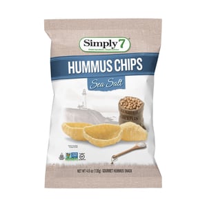 Simply 7 Hummus Chips Seasalt 130 g