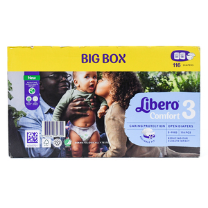 Libero Diaper Comfort Size 3 5-9 kg 2 x 58 pcs