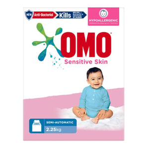 Omo Sensitive Anti-Bacterial Semi-Automatic Washing Powder 2.25 kg