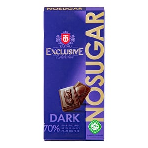 Taitau Dark Chocolate Bar 70 % Cocoa 100 g