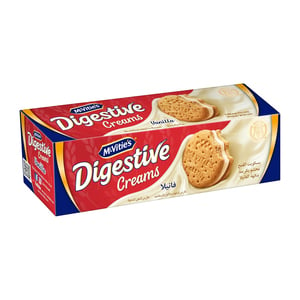 McVitie's Digestive Vanilla Cream Filled Wheat Biscuits 100 g