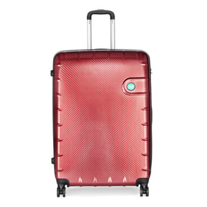 VIP Lisbon 4 Wheel Hard Trolley 80cm Red