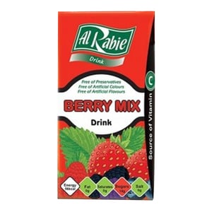 Al Rabie Berry Mix Drink 21 x 125ml