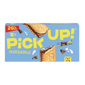 Bahlsen Pick Up Choco & Milk Biscuits 28 g 4+1