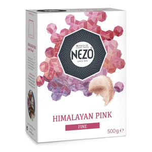 نيزو ملح الهيمالايا الوردي الناعم 500 جم