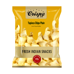 Crispy Tapioca Chips Plain 200 g