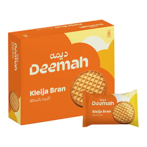 Deemah Kleija Biscuit with Bran 8 x 62 g