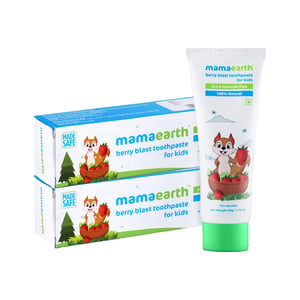 Mamaearth Berry Blast Toothpaste For Kids 2 x 50 g