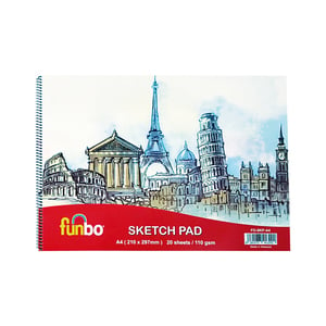 Funbo Sketch Pad 20 Sheet A4 FO-SKP