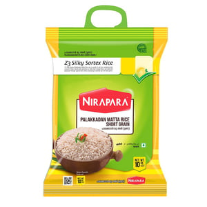 Nirapara Z3 Silky Sorted Palakkadan Matta Rice 10 kg