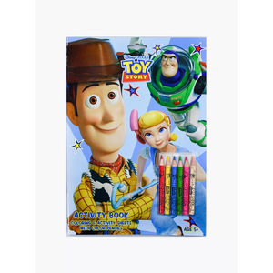 Disney Toy Story Character Coloring Book Set With Pencil DS89775 Assorted Per Pc