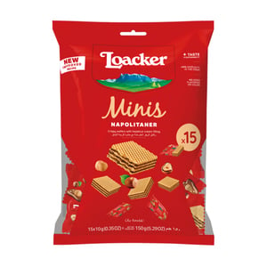 Loacker Minis Napolitaner 15 x 10 g