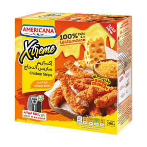 Americana Xtreme Cheese Burst Chicken Strips 300 g