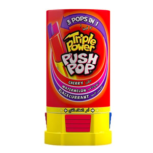 Bazooka Triple Power Push Pop 34 g