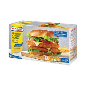 Americana 4 Breaded Chicken Burger 226 g