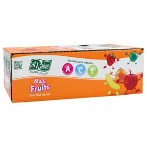 Al Rabie Multi Fruits Fortified Nectar Juice 18 x 120 ml