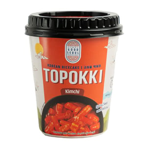 Good Seoul Kimchi Topokki Korean  Rice Cake 113 g