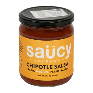 Saucy Gourmet Medium Chipotle Salsa 439 g