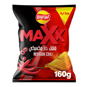 Lay's Maxx Mexican Chili Chips 160 g