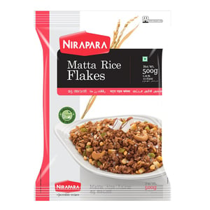 Nirapara Matta Rice Flakes 500 g