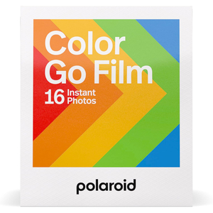 Polaroid Go Color Film with White frame, 16 Photos Per Pack